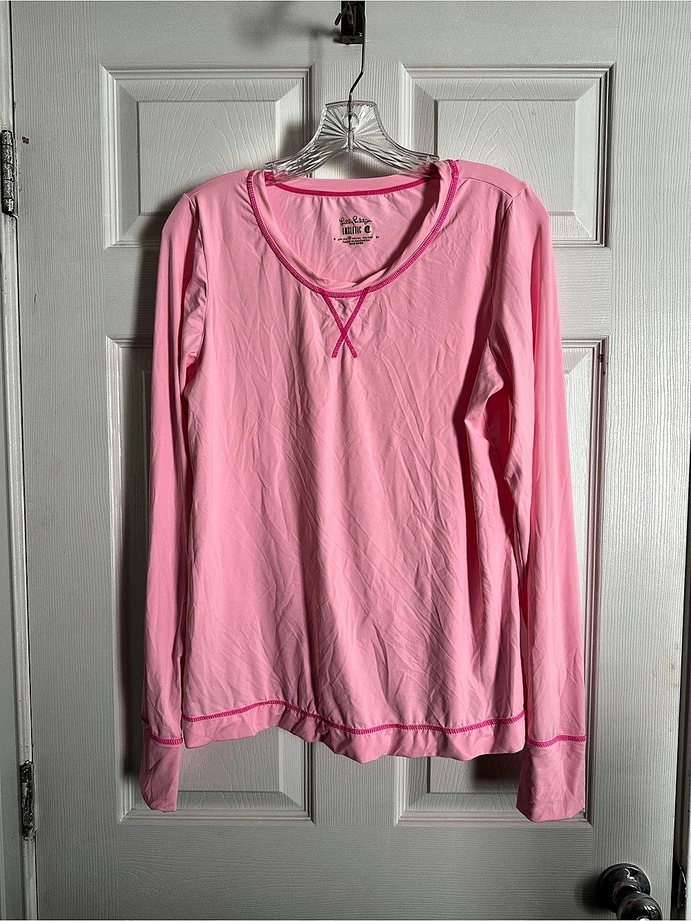 Lilly Pulitzer UPF 50+ Luxletic Renay Sunguard Long Sleeve Top Pink